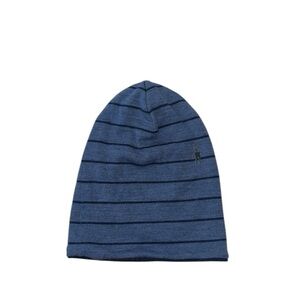 Smartwool 100% Merino Wool Unisex‎ Blue Stripe Hat Beanie